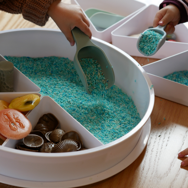 JUTTER & Co. || Ready to Play Speelpakket- The Play Tray de Oceaan