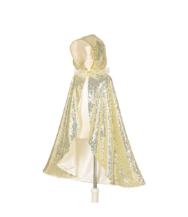 Verkleedcape Prinses Amelia  - Glitter | 4+