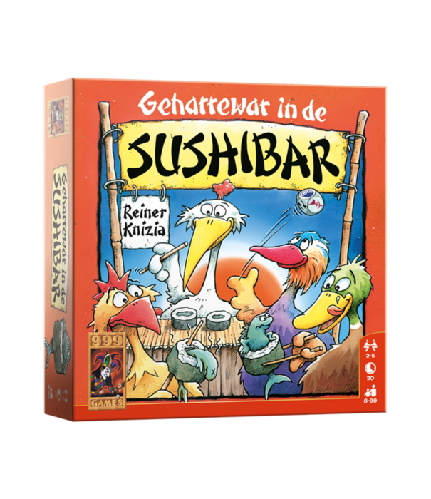 999 Games 999 Games - Geharrewar in de Sushibar | 7+
