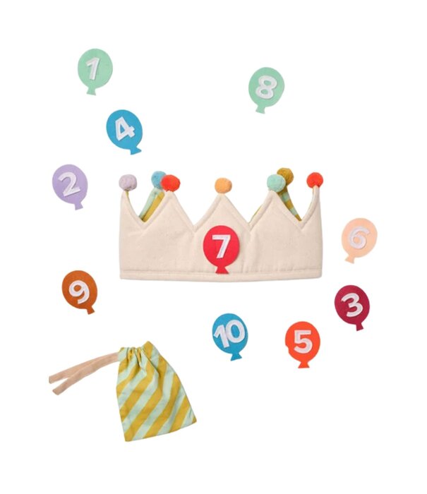 Kid's Concept Kid's Concept - Verjaardagkroon (12-delig)