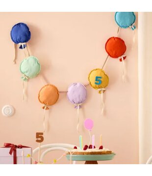 Verjaardagsslinger Ballonnen (12-delig)