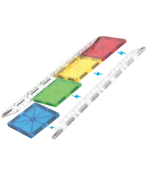 Magna-Tiles Magna-Tiles - Rail Racers (33-delig)