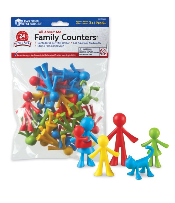 Learning Resources Learning Resources - Mijn Familie Poppetjes (24-delig)