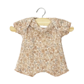 Minikane - Romper - Bloemetjes Rib (Pop 28 cm)