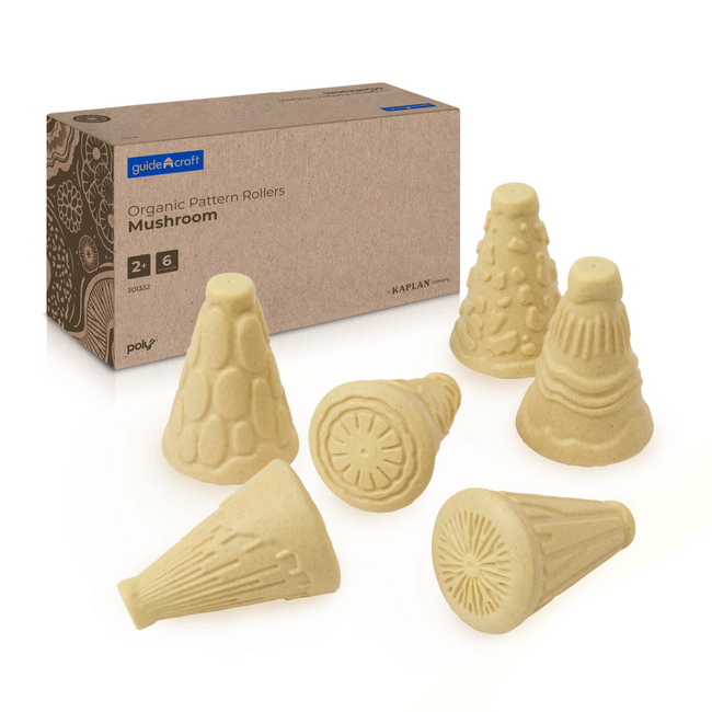 Guidecraft - Patroon Rollers (6-delig)