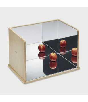 Houten Spiegelbox