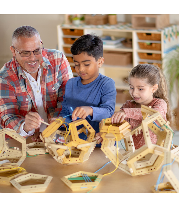 Guidecraft Guidecraft - Set Connection Play (162-delig)
