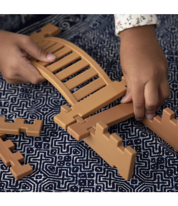 Guidecraft Guidecraft - Notch Blocks - Eastern (132-delig)