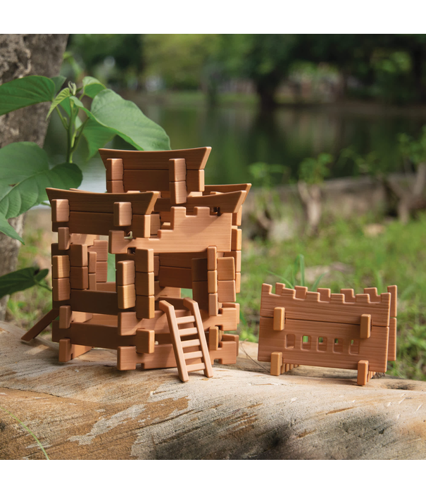 Guidecraft Guidecraft - Notch Blocks - Eastern (132-delig)