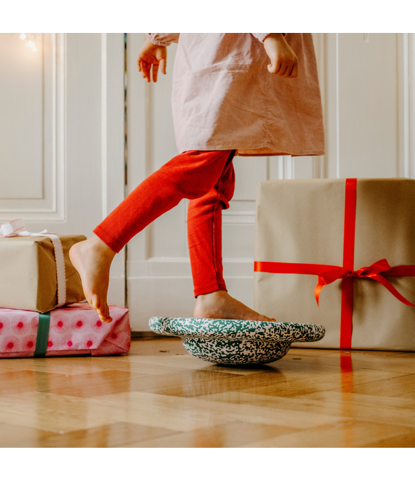 Stapelstein TIJDELIJKE ACTIE || Stapelstein - Balance Board - Dark Green & Blush