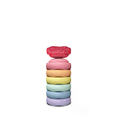 TIJDELIJKE ACTIE || Stapelstein - Special Mini Stapelstenen Set - Rainbow Pastel + Mini Blush (7-delig)