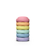 Stapelstein - Mini Stapelstenen Set - Rainbow Pastel ( 6-delig)
