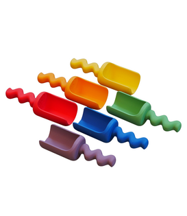 Speelschepjes XL Waves Regenboog (6-delig)