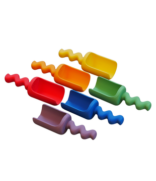 Speelschepjes XL Waves Regenboog (6-delig)