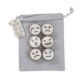 Kiddi - Houten Stempelset Emoties (6-delig)