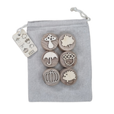 Kiddi - Houten Stempelset Herfst (6-delig)