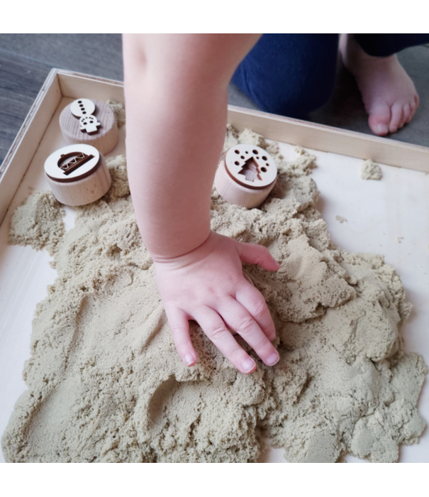 Kiddi Kiddi - Houten Stempelset Winter (6-delig)