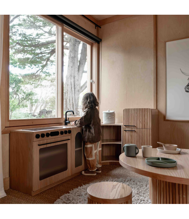 Kids By Design Kids By Design - Keuken Design - Eiken Naturel - Complete Set (3-delig)