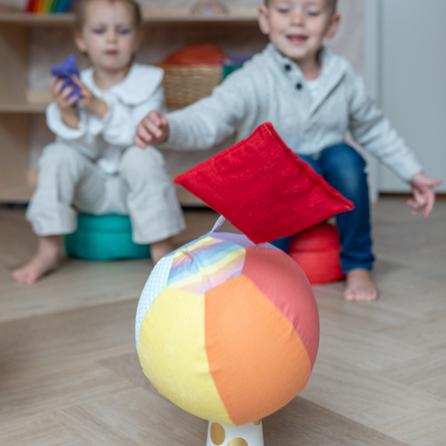 Little Botanic Label - Sensorische Ballonbal Pastel