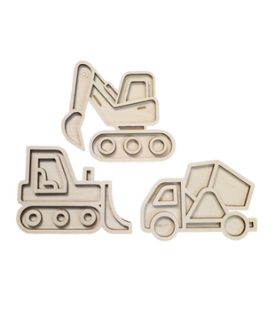 Vulvormen Set Bouwvoertuigen