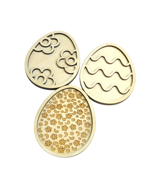 Kiddi Kiddi - Vulvormen Set Paaseieren (3-delig)