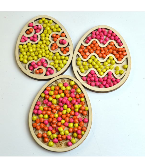 Kiddi Kiddi - Vulvormen Set Paaseieren (3-delig)