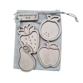 Kiddi - Mini Vulvormen Set Fruit (4-delig)