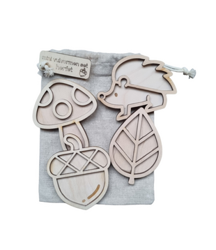 Mini Vulvormen Set Herfst (4-delig)