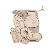 Kiddi - Mini Vulvormen Set Sinterklaas (5-delig)