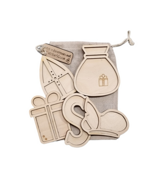 Mini Vulvormen Set Sinterklaas (5-delig)