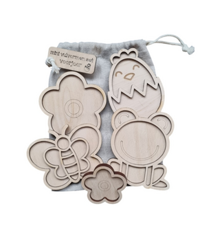 Mini Vulvormen Set Voorjaar (5-delig)