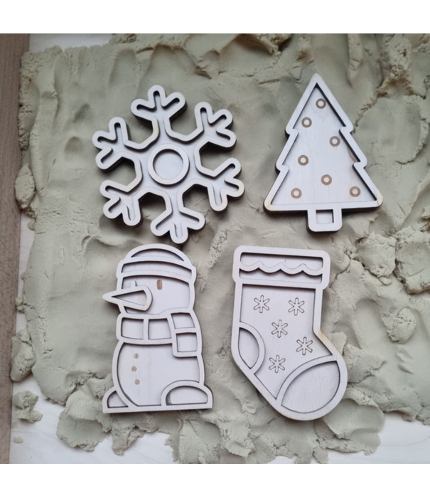 Kiddi Kiddi - Mini Vulvormen Set Winter (4-delig)