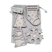 Kiddi - Mini Vulvormen Set Winter (4-delig)