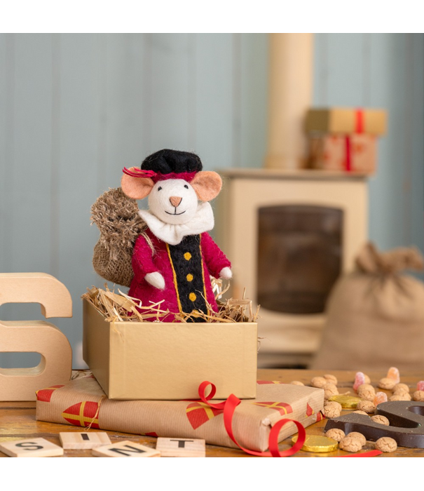 Sjaal met Verhaal Sjaal met Verhaal - Pietermuis Cyclaam