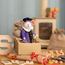 Sjaal met Verhaal - Pietermuis Paars