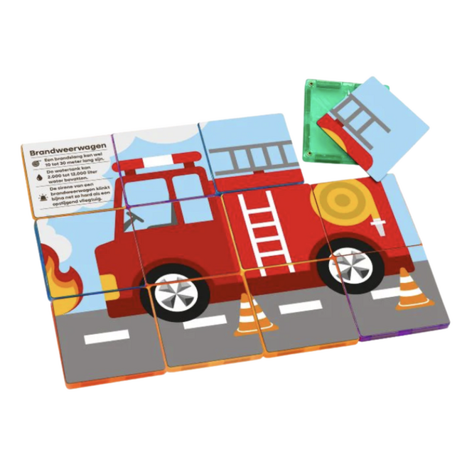 Coblo - Magnetische Toppers - Transport (60-delig)