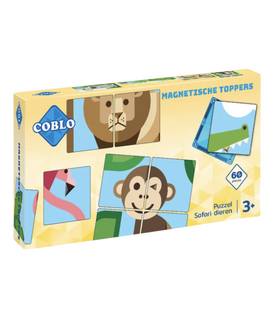 Magnetische Toppers - Dieren (60-delig)