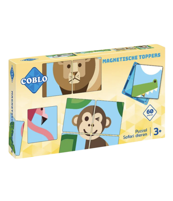 Coblo Coblo - Magnetische Toppers - Dieren (60-delig)