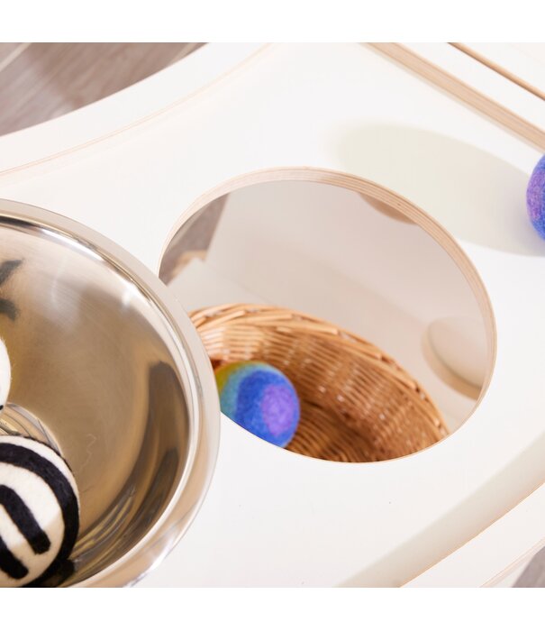 Cosy Cosy - Sensorische Toyshelf Halfrond Blank