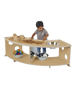 Sensorische Toyshelf Halfrond Blank