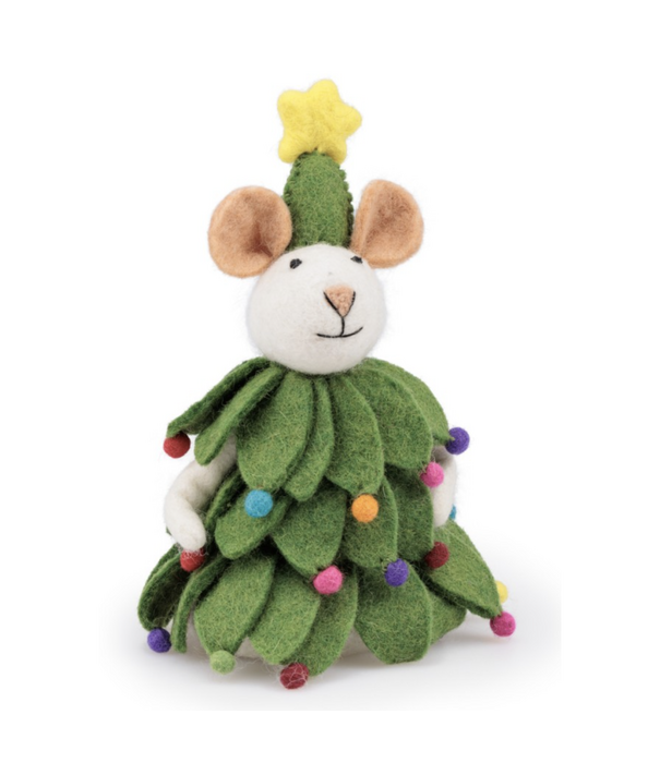 Sjaal met Verhaal Sjaal met Verhaal - Muis Kerstboom