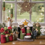 Sjaal met Verhaal - Kerststal Rood-Groen