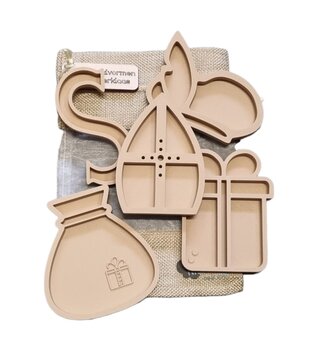 Mini Vulvormen Set Sinterklaas (5-delig)