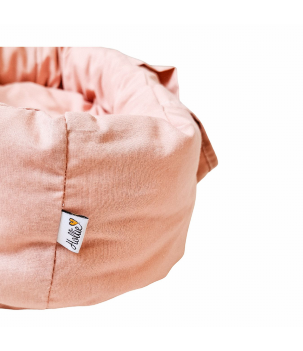 Hollie Hollie - Poppendraagmand Peach