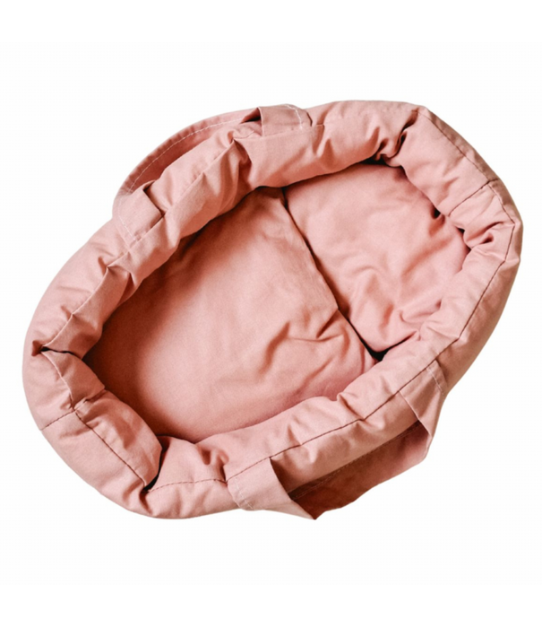 Hollie Hollie - Poppendraagmand Peach