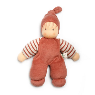 Nanchen Puppen Stoffen Pop Bruin (28 cm)