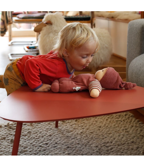 Nanchen Puppen Nanchen Natur - Stoffen Pop Paars (28 cm)