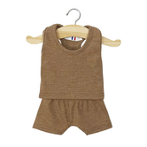 Minikane -  Poppen Kledingset - Hemdje & Onderbroek Chocolate (pop 34 cm)