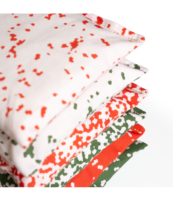 Little Botanic Label Little Botanic label - Sensorische Pittenzakjes - Set Confetti Christmas Special (6-delig)