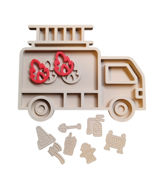 Vulvormen Set De Brandweer (11-delig)